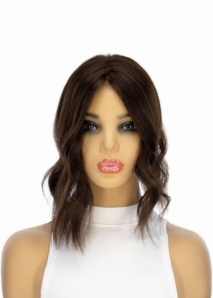 14" Topaz Lace Top Topper Dark Brown