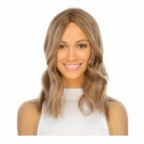 14" Topaz Lace Top Topper Medium Blonde