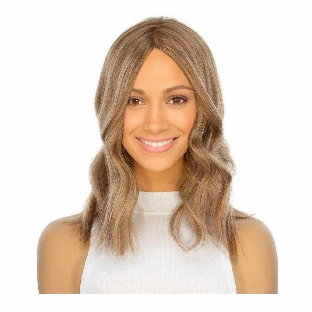14" Topaz Lace Top Topper Medium Blonde