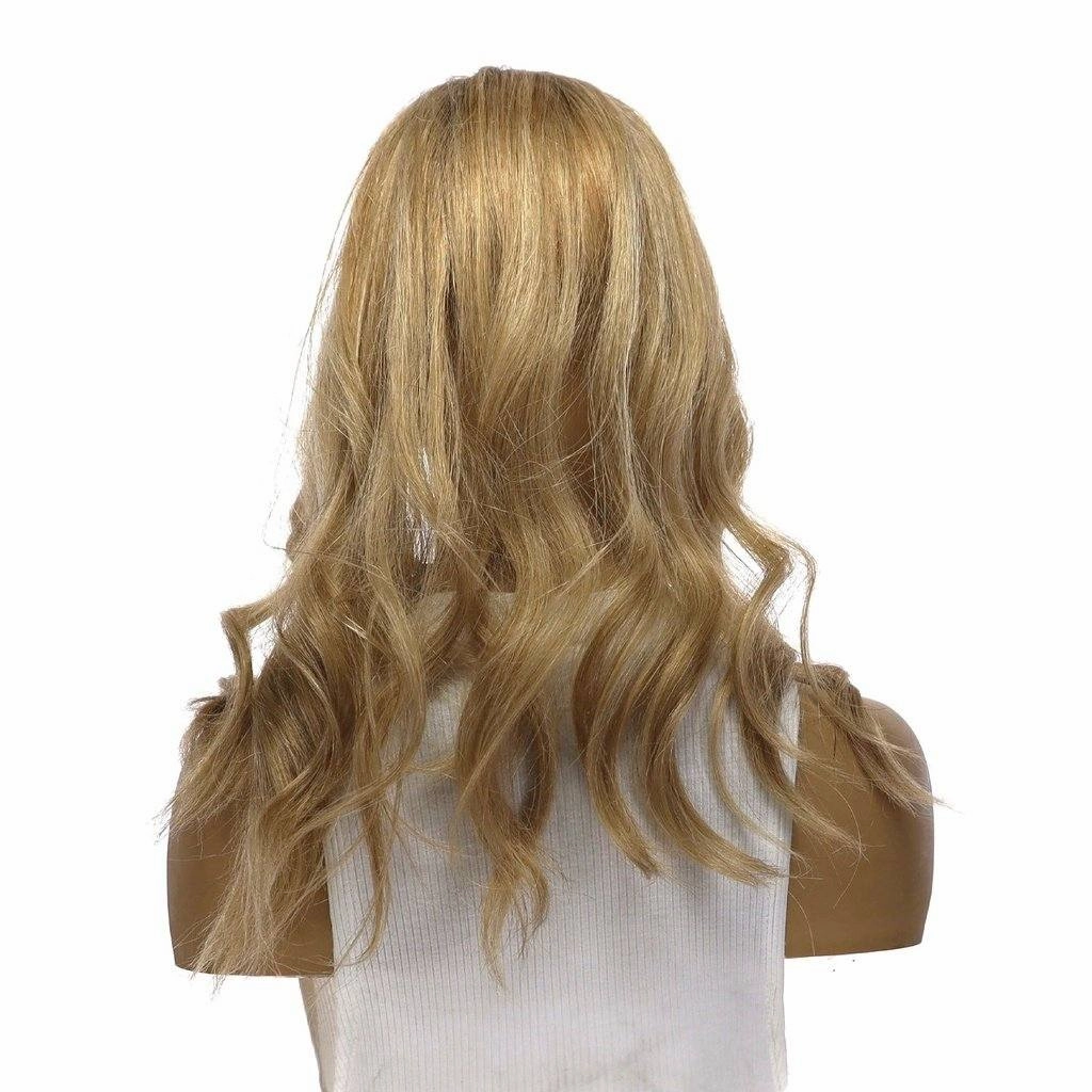 18" Topaz Lace Top Topper Ash Blonde