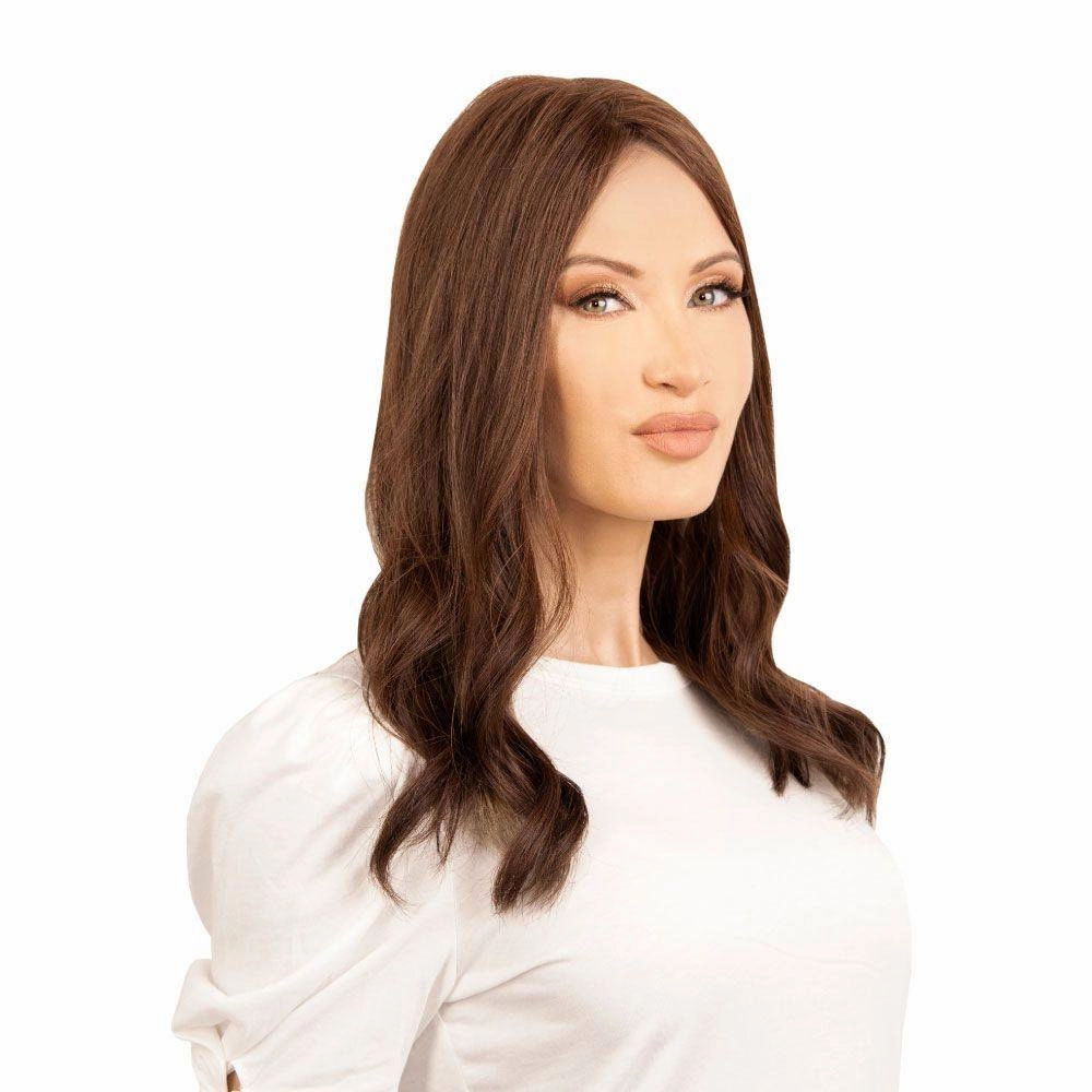 18" Topaz Lace Top Topper Auburn