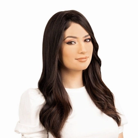 18" Topaz Lace Top Topper Natural Black