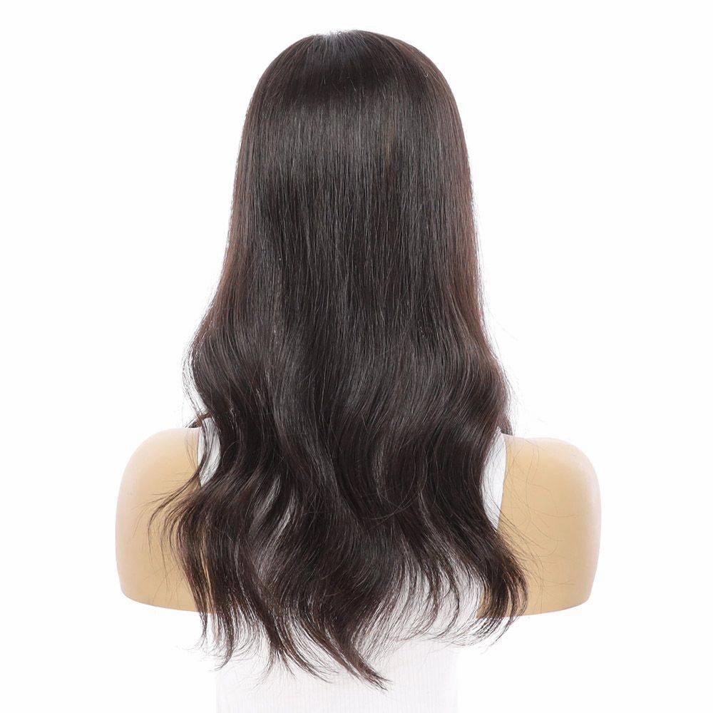 18" Topaz Lace Top Topper Natural Black