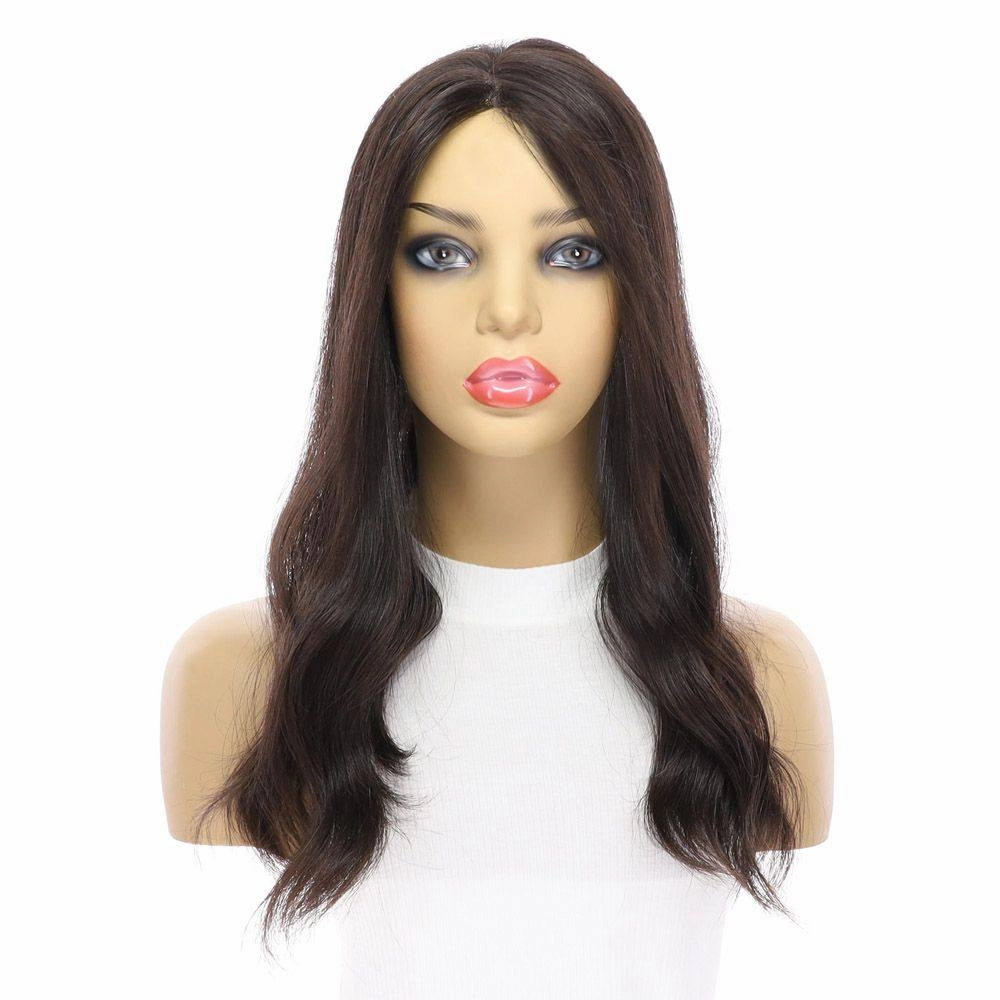 18" Topaz Lace Top Topper Natural Black