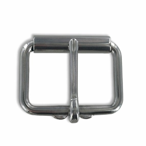 1.75" Nickel #3 Roller Buckle
