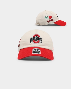 47 Brand Ohio State Buckeyes NCAA Local '47 Clean Up Strapback Bone