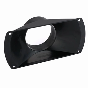 4" ABS Bell Nozzle Dust Collection Fitting