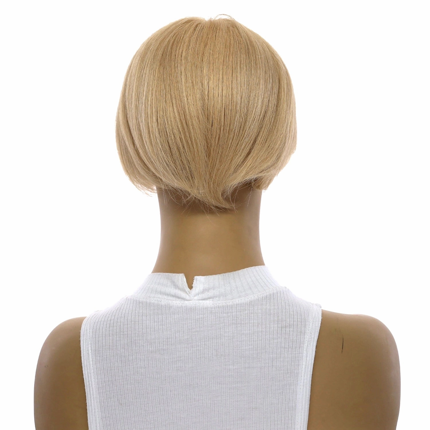 8" Sapphire Mono Top Topper Golden Blonde (No Root)