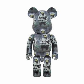   BRANDALISM Be@rbrick 1000% 'Riot Cop'