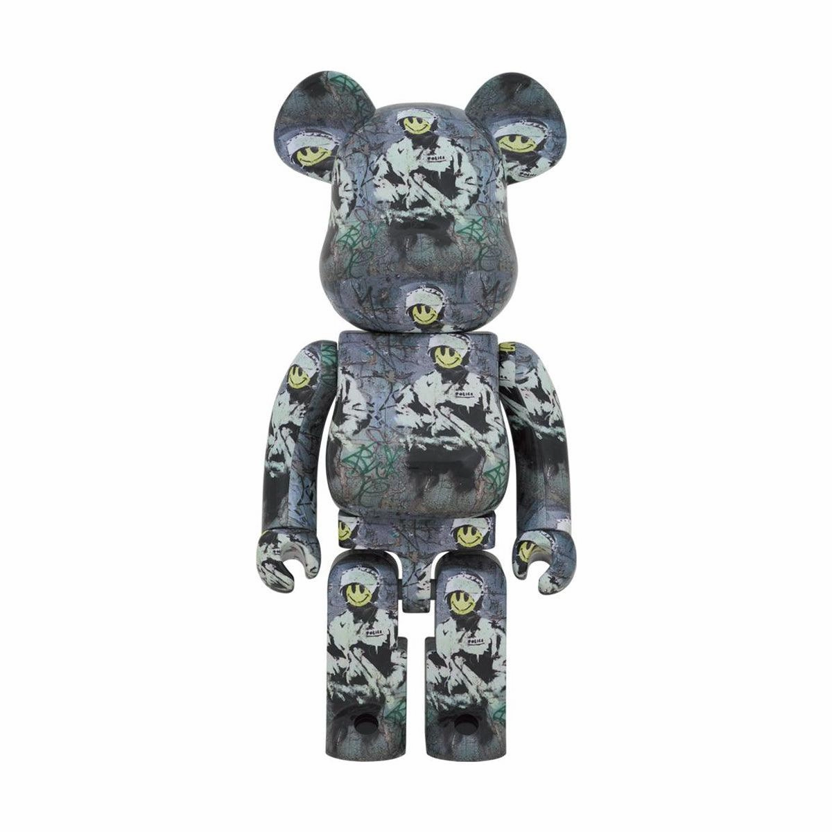   BRANDALISM Be@rbrick 1000% 'Riot Cop'