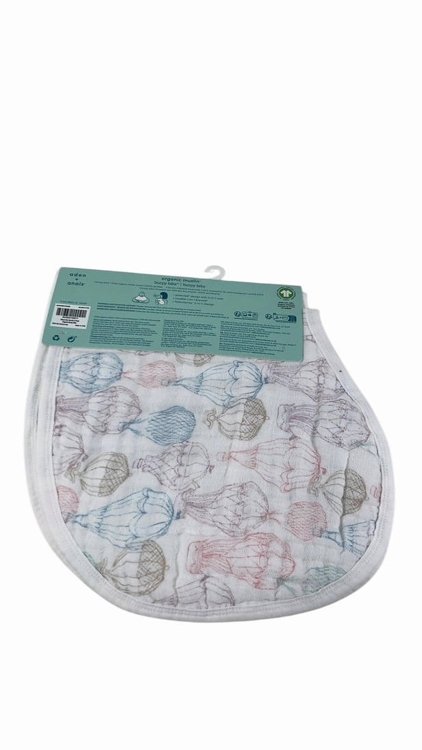 Aden   Anais Cotton Muslin Burpy Bib, Above the Clouds