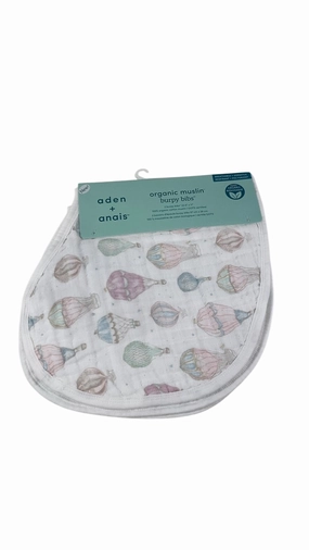 Aden   Anais Cotton Muslin Burpy Bib, Above the Clouds