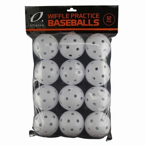 Alliance 12pk Wiffle Baseball