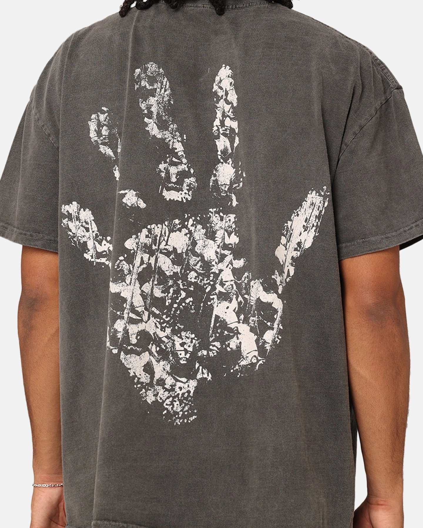 American Thrift X Lord Of The Rings Saruman Heavyweight T-Shirt Black Wash