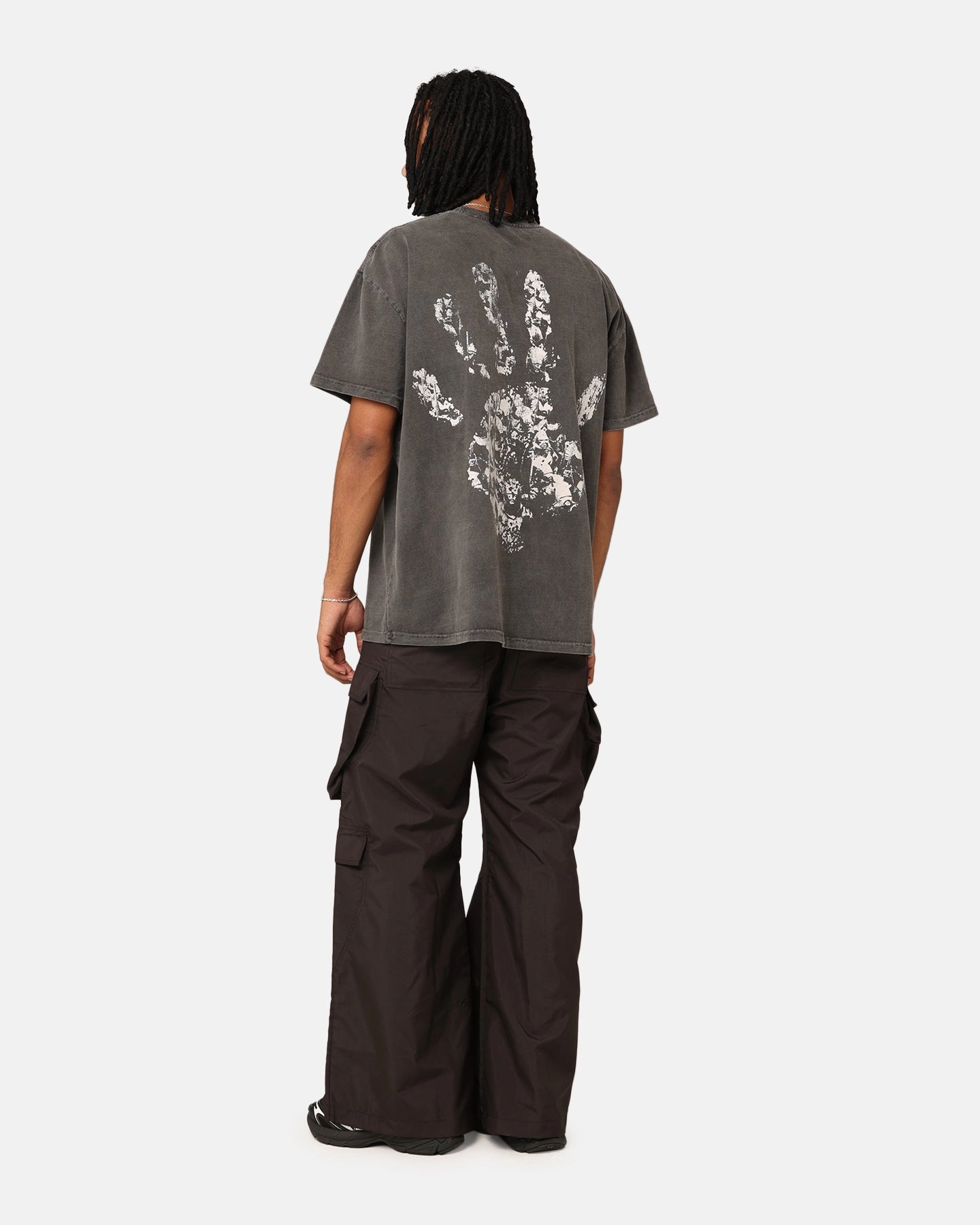 American Thrift X Lord Of The Rings Saruman Heavyweight T-Shirt Black Wash
