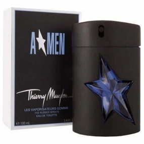 ANGEL AMEN by Thierry Mugler for men 3.3 / 3.4 oz edt Cologne New in Box (Rubber Flask)