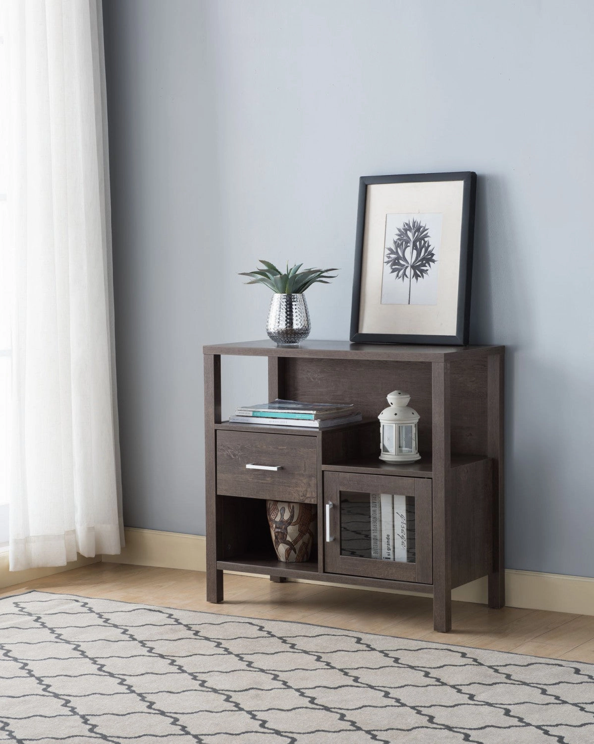 Athena Cabinet - Walnut Brown