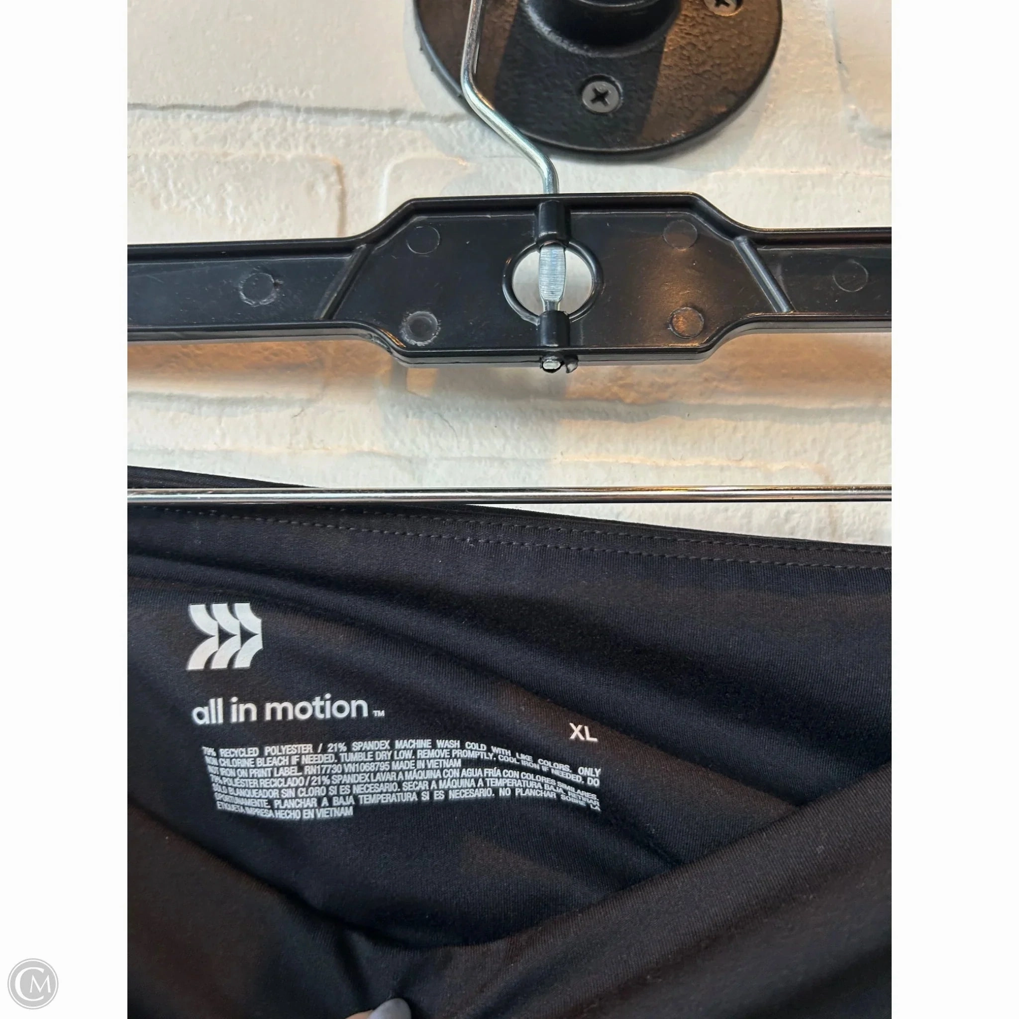 Athletic Capris By All In Motion In Black. Size: 16