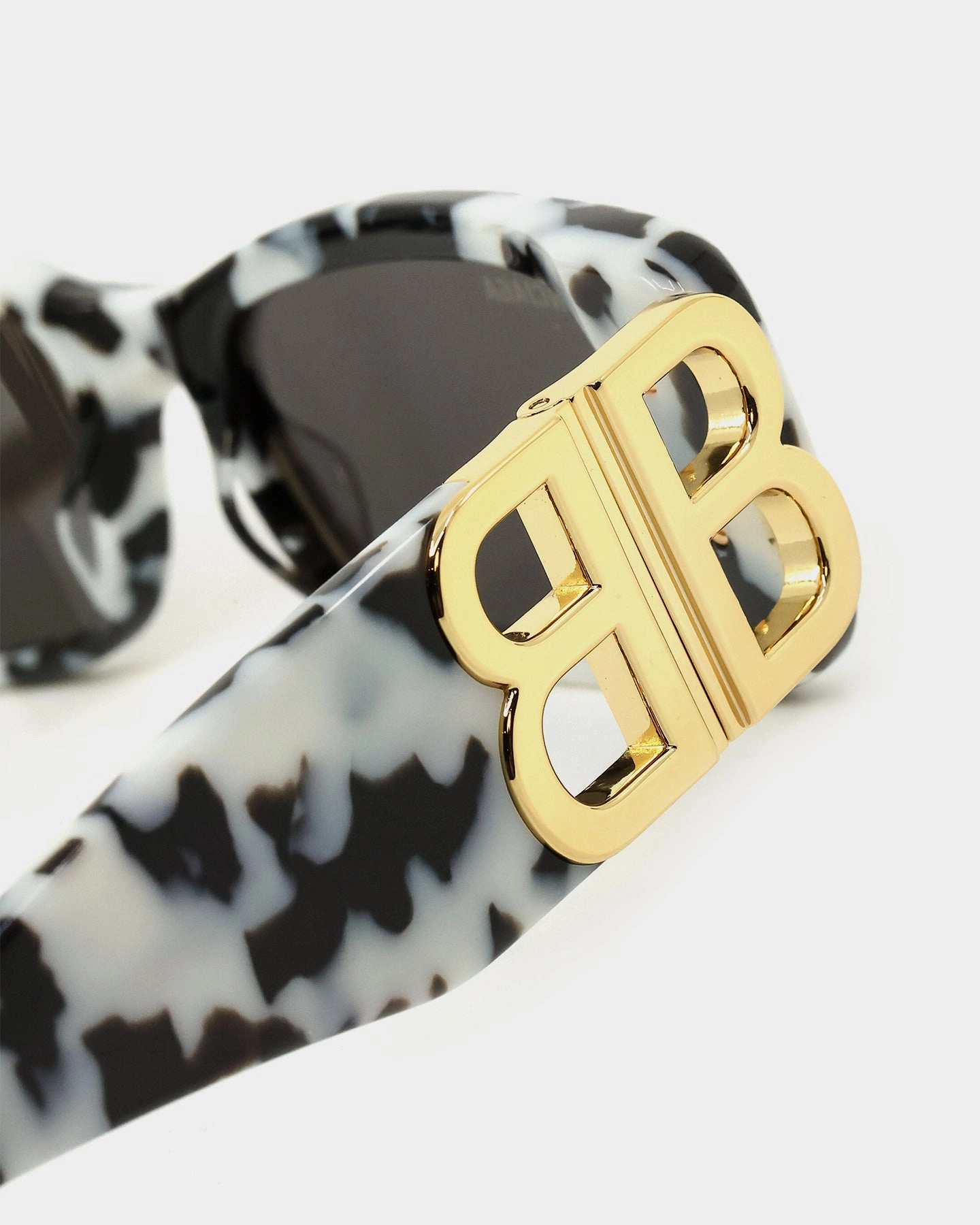 Balenciaga Dynasty Rectangle Sunglasses White/Multicolour