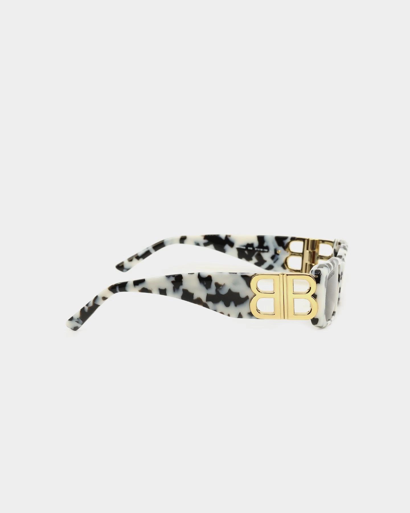 Balenciaga Dynasty Rectangle Sunglasses White/Multicolour
