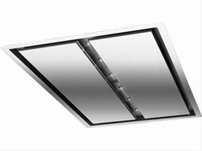 Best Range Hoods CC34E6SB Cirrus 43-1/4 Inch Brushed Stainless Steel Ceiling Mounted Range Hood With External Blower