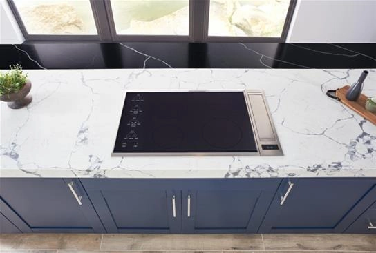 Best Range Hoods DC54MSB Slot 21-Inch Stainless Steel Downdraft Built-In Kitchen Ventilation 300 Max Cfm To 650 Max Cfm