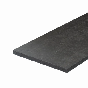 Black Steel Smooth Plate 1-1/2"