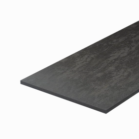 Black Steel Smooth Plate 1"