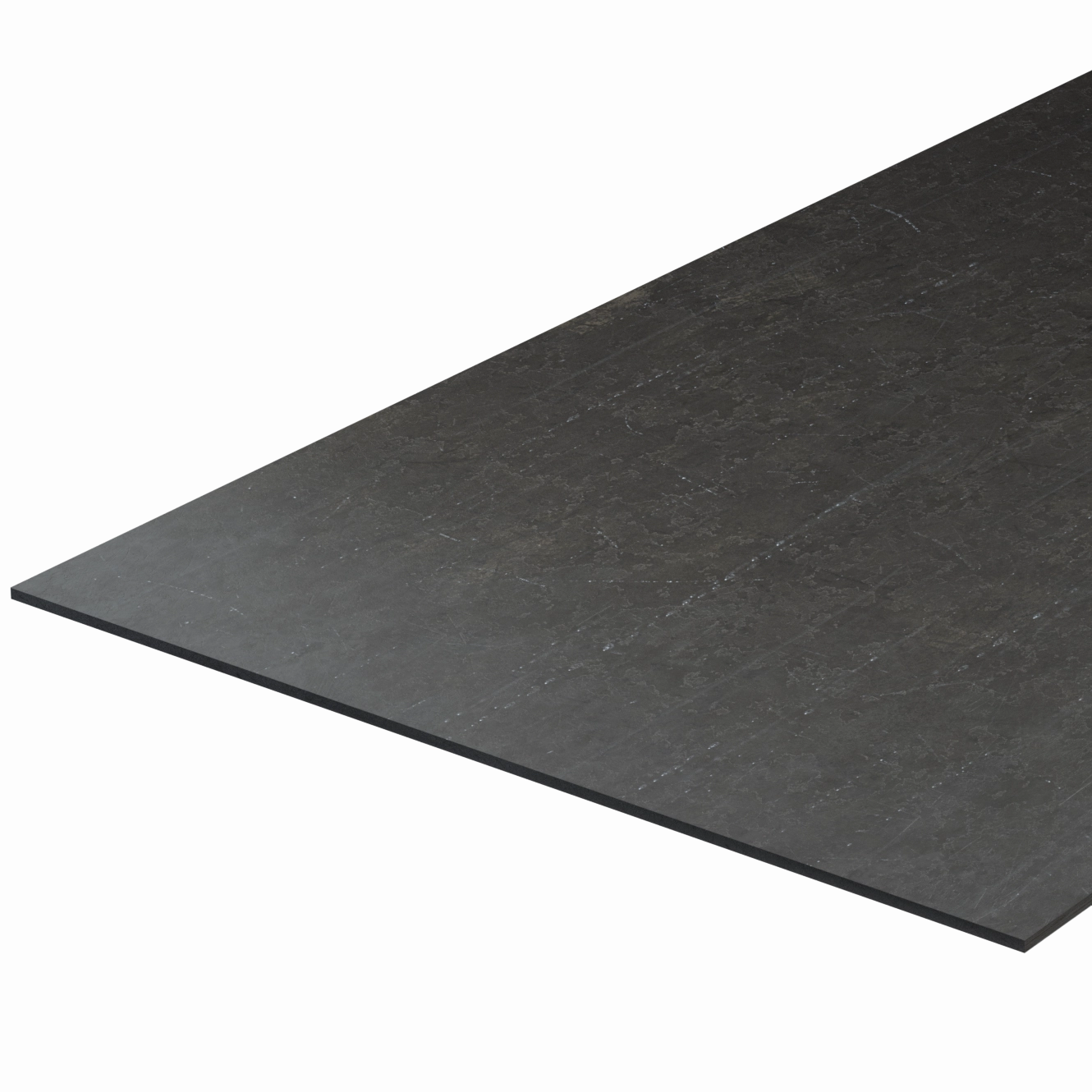 Black Steel Smooth Plate 3/8"