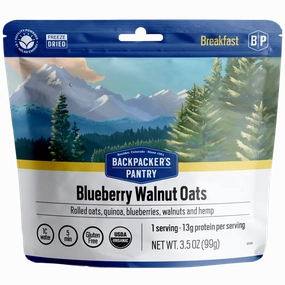 Blueberry Walnut Oatmeal (1 Serving)