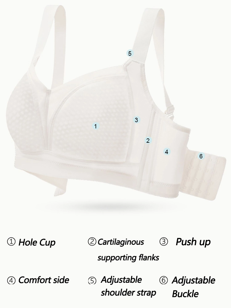 Breathable Full Coverage Minimizer Wireless Bra