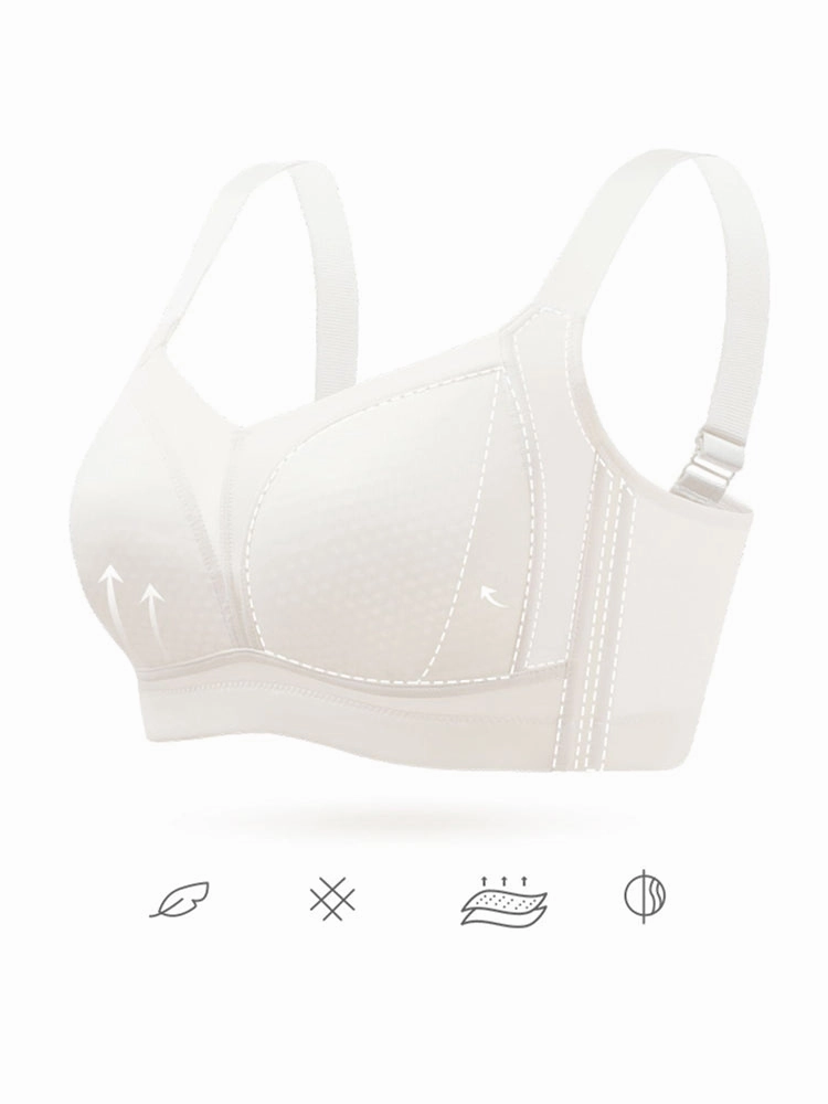 Breathable Full Coverage Minimizer Wireless Bra