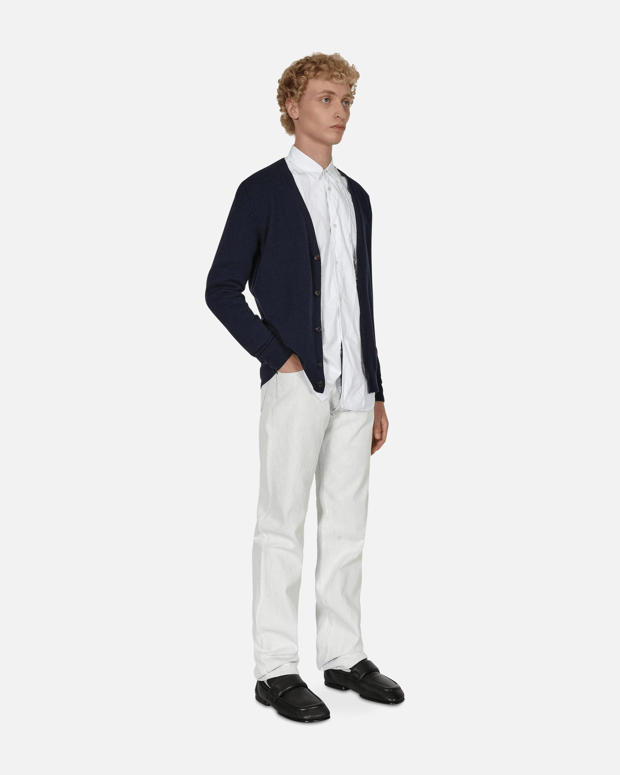 Cashmere Cardigan Blue