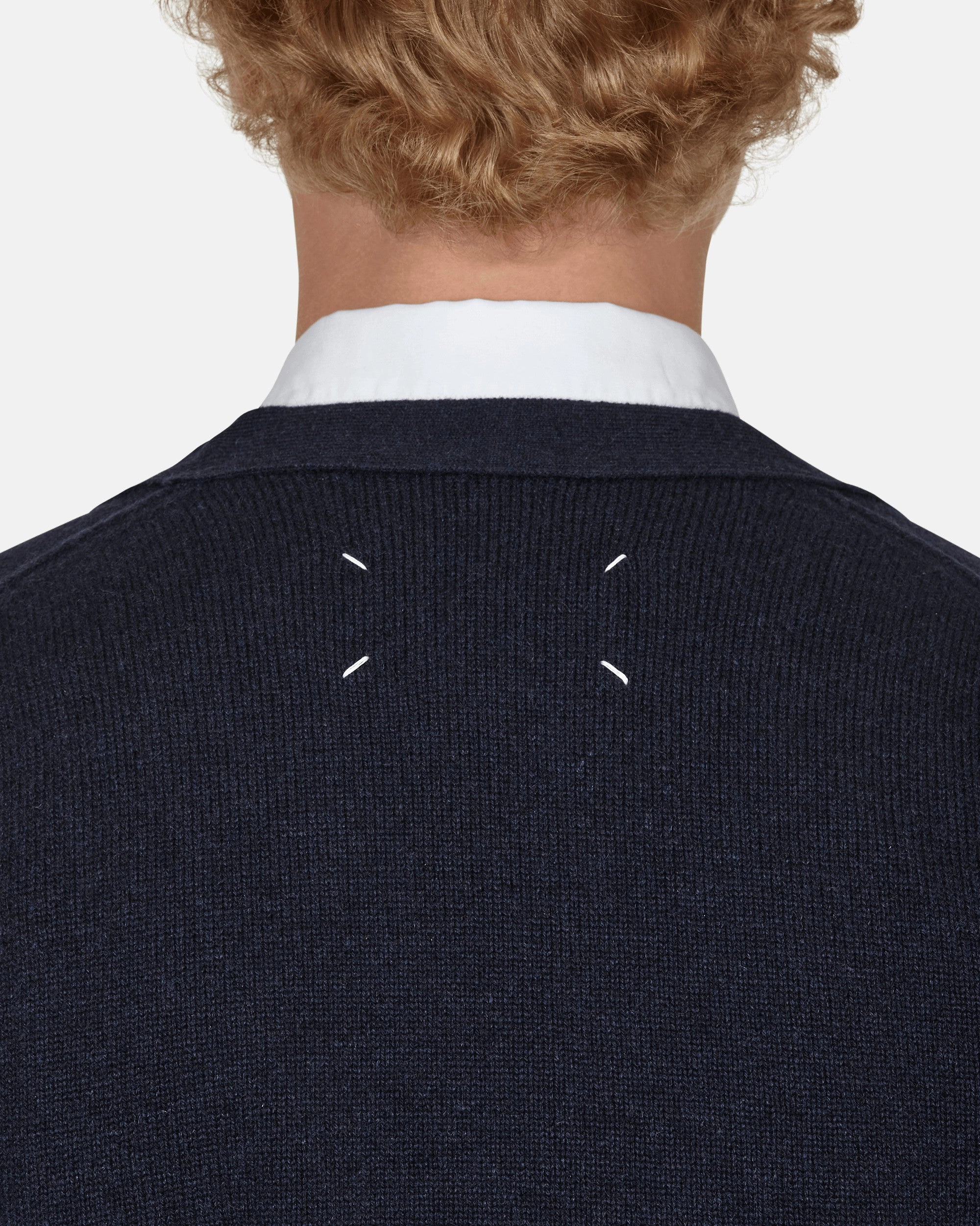 Cashmere Cardigan Blue