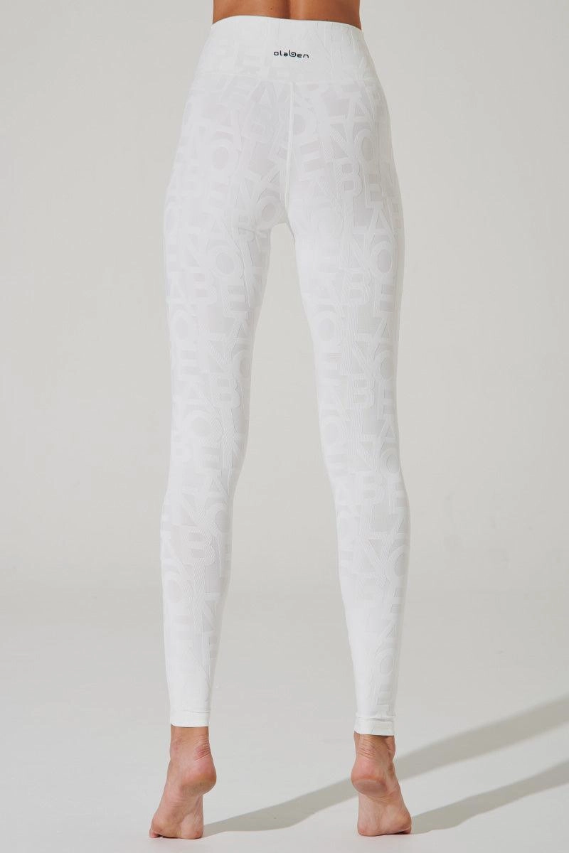 Classic Déese Fleur Legging 3D - Snow Dift