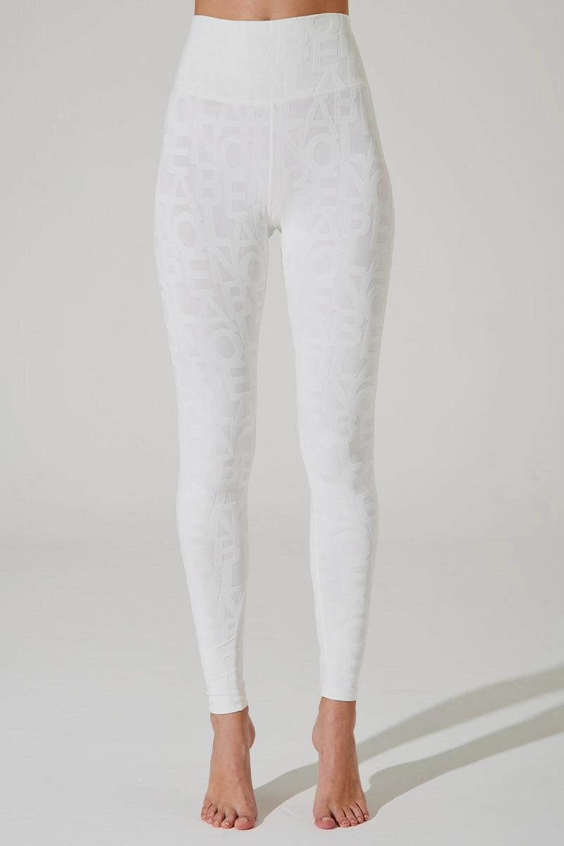Classic Déese Fleur Legging 3D - Snow Dift