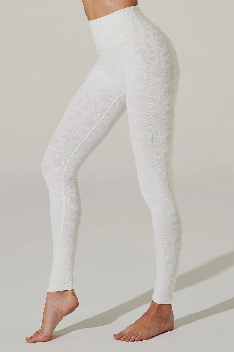 Classic Déese Fleur Legging 3D - Snow Dift