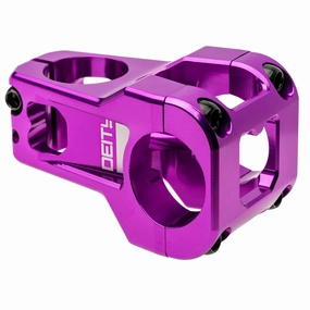 DEITY Copperhead Stem - 50mm, 31.8mm Clamp,  /-0, 1 1/8", Silver