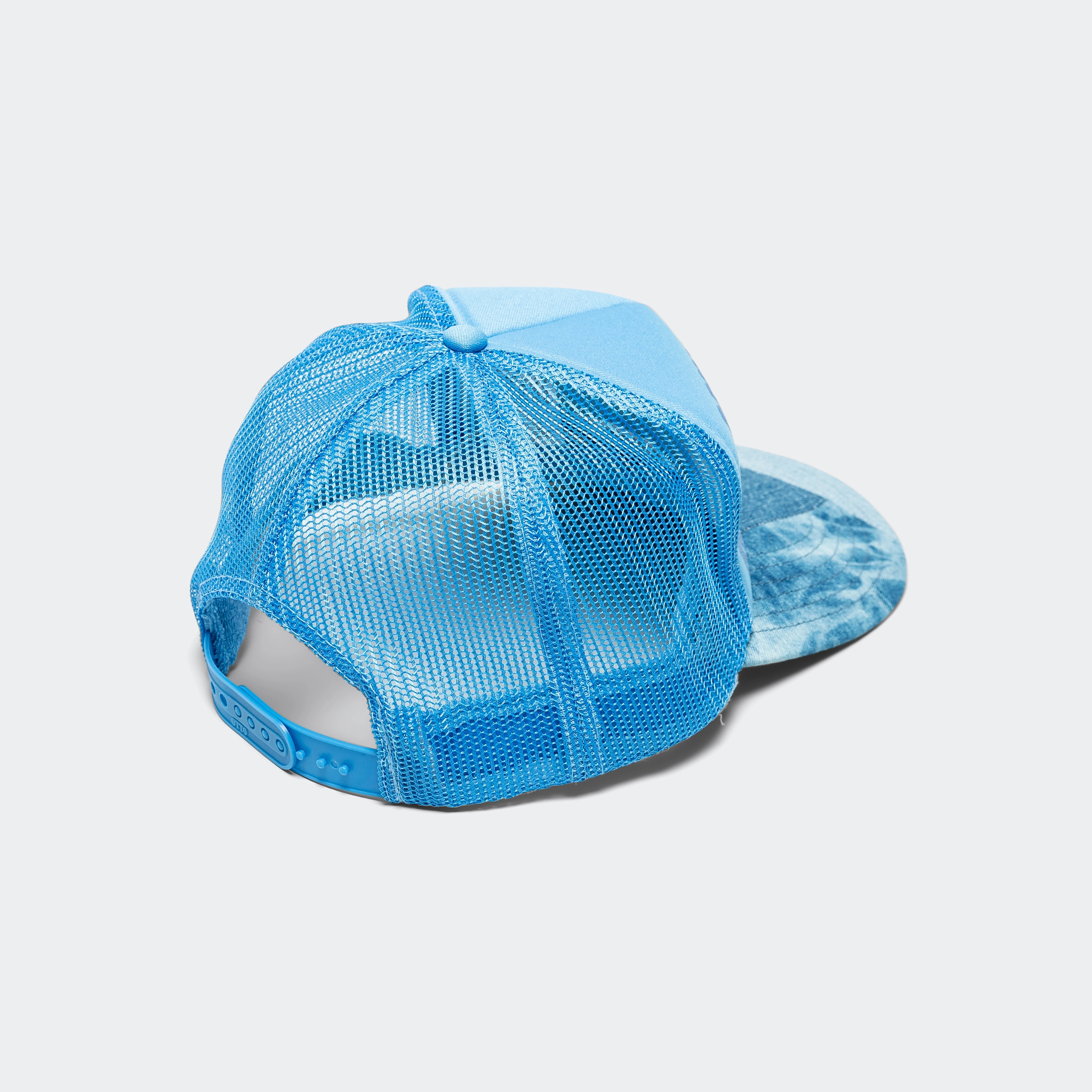 DENIM REPAIR SERVICE Denim Re-Construct Trucker Cap - Sax