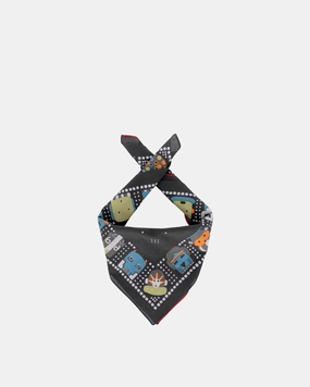 Fastcolor Selvedge Bandana (Kachina) Black