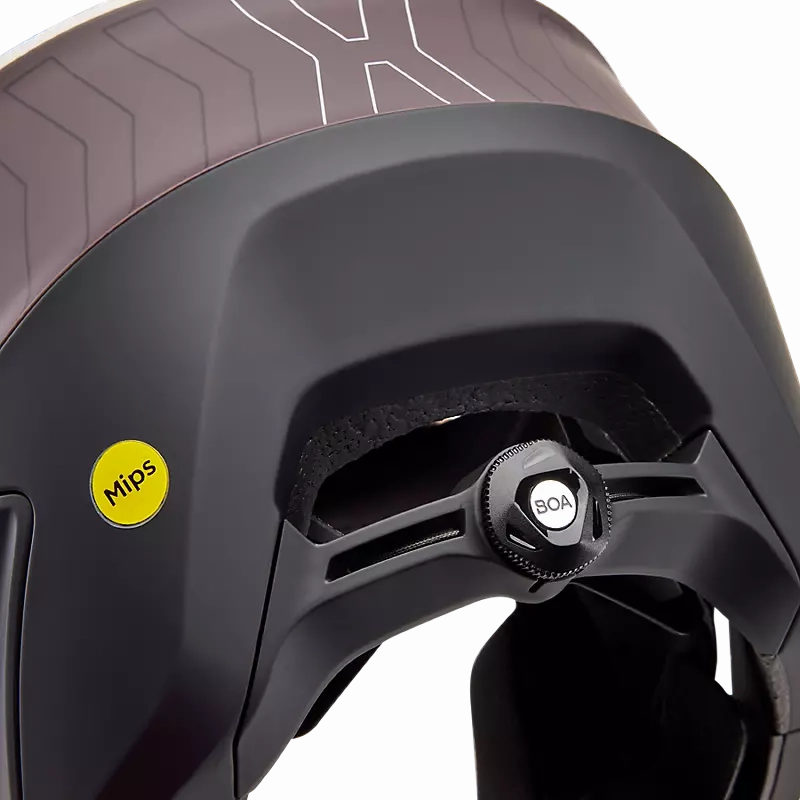 Fox Racing Dropframe Pro MTB Helmet - Runn - Purple