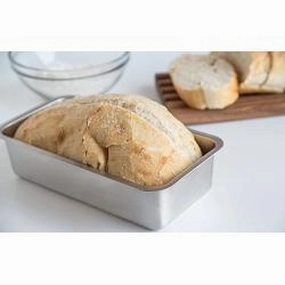 Fox Run | Stainless Steel Loaf Pan 4.5" X 8.5" 11.43cm X 21.59cm
