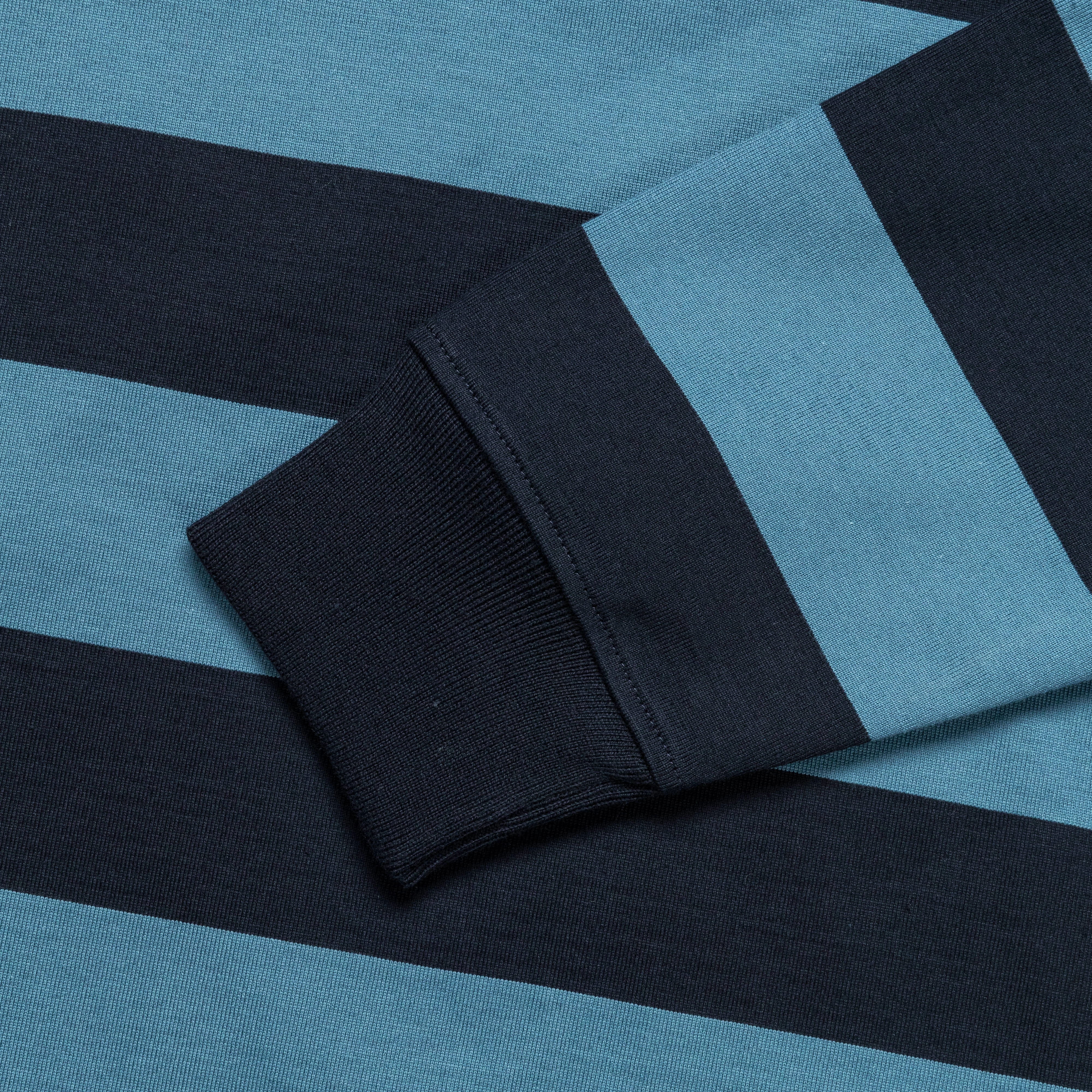 Heritage Mariniere LS T-Shirt - Rich Navy/Winter Blue