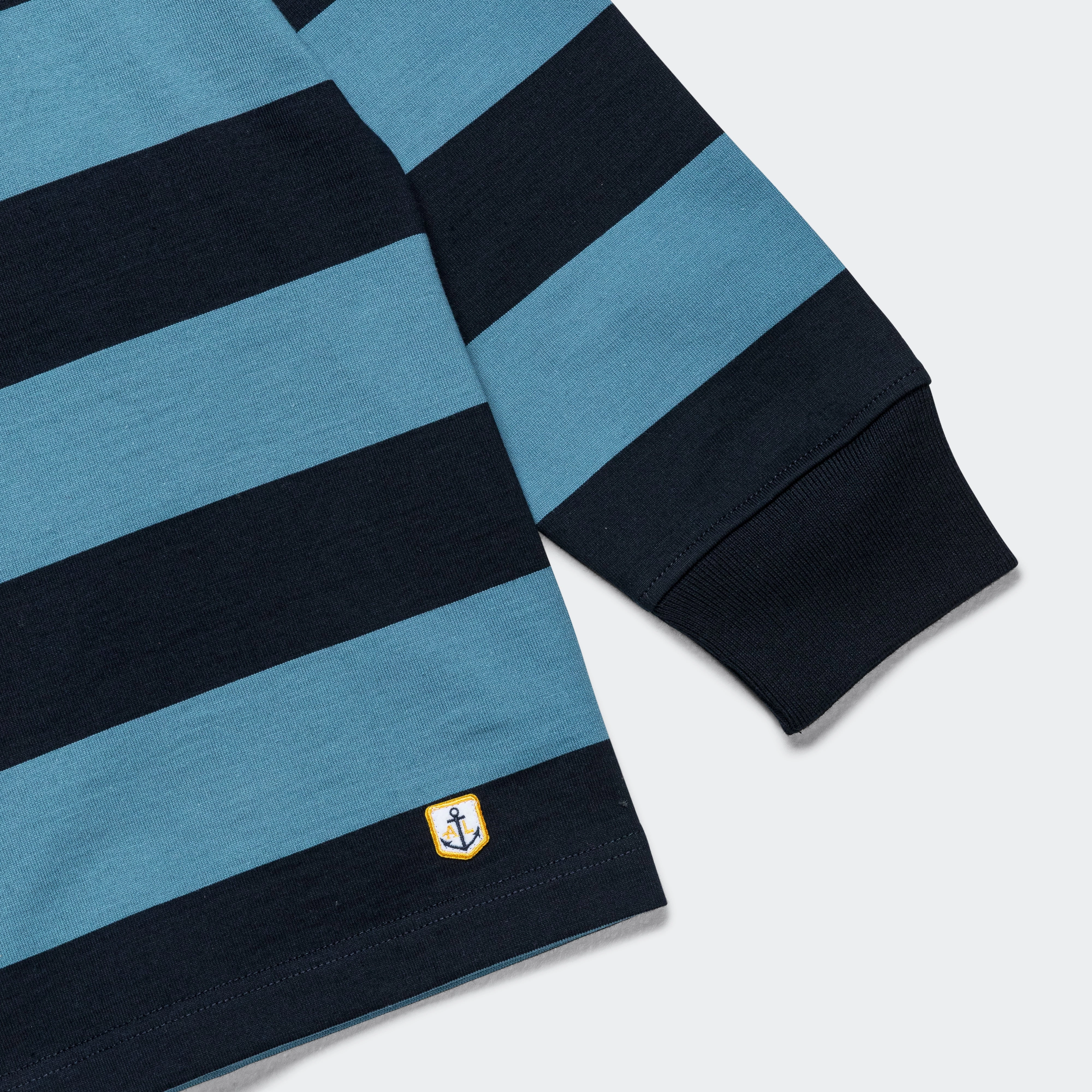 Heritage Mariniere LS T-Shirt - Rich Navy/Winter Blue