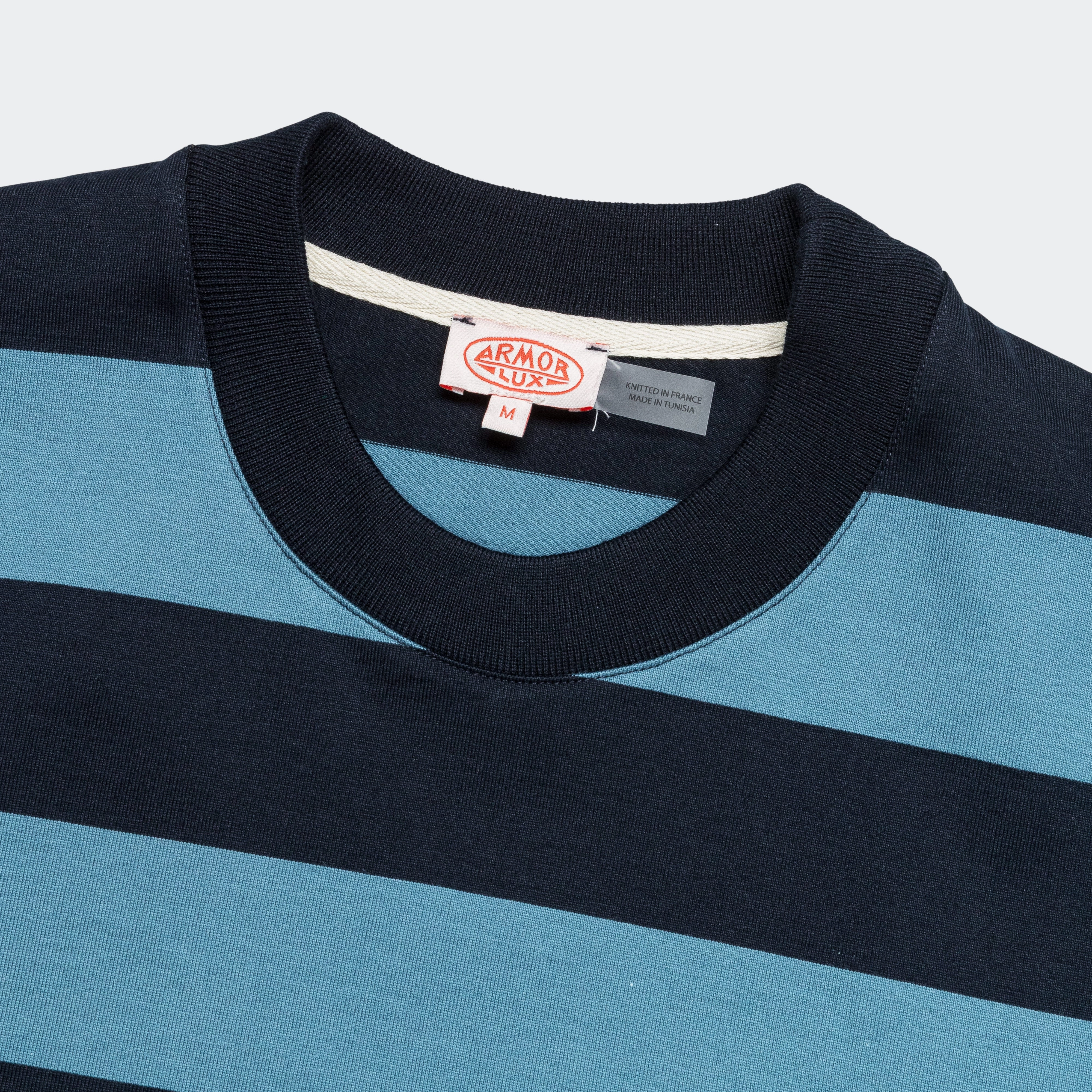 Heritage Mariniere LS T-Shirt - Rich Navy/Winter Blue