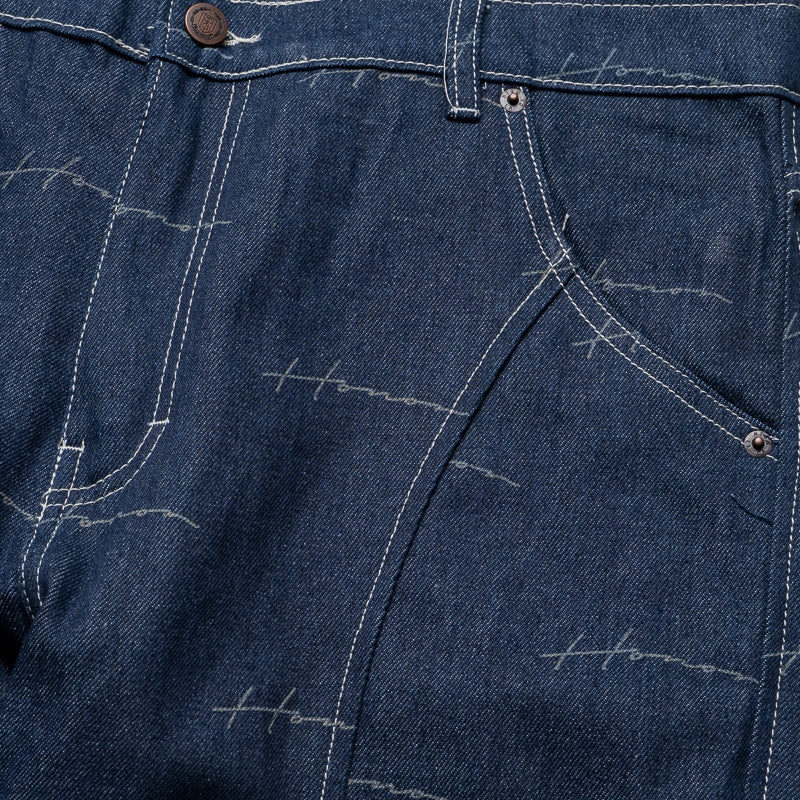 Honor The Gift Denim Riding Flare Pant - Indigo