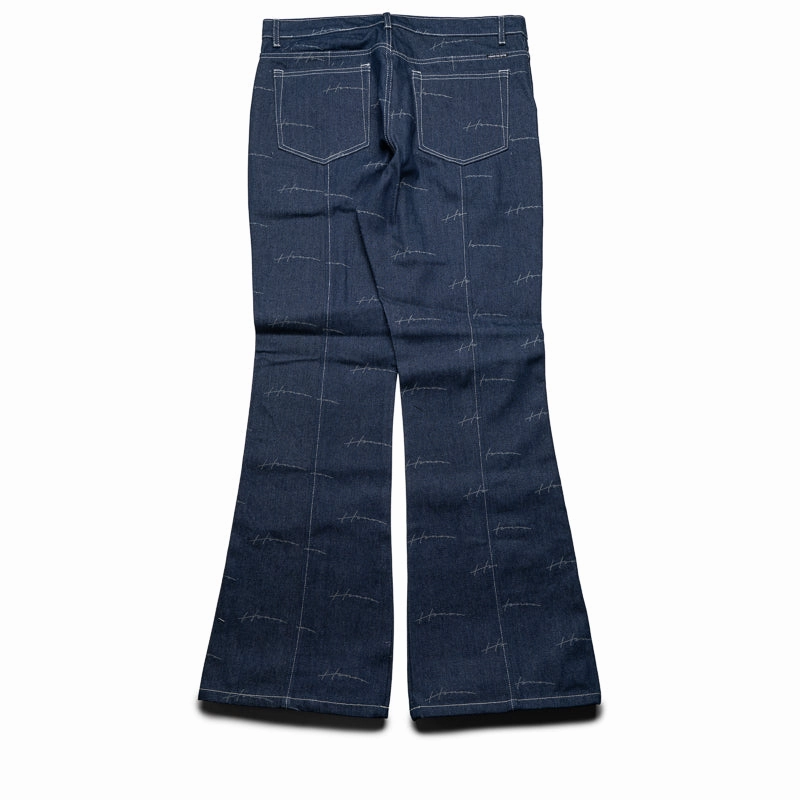 Honor The Gift Denim Riding Flare Pant - Indigo