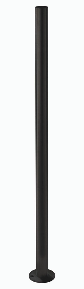 Inox Black Round Post