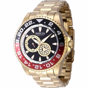 Invicta Men's Automatic Watch - Pro Diver Black and Red Bezel Bracelet | 47304