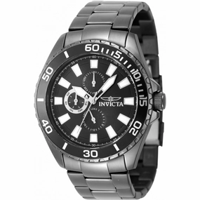 Invicta Men's Quartz Watch - Pro Diver Charcoal Stainless Steel Bracelet | 47556